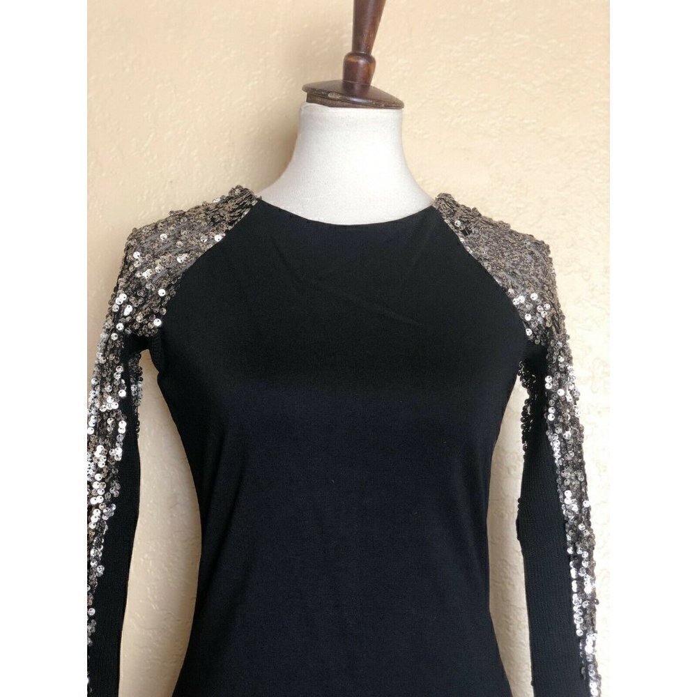 One Teaspoon Lucky Star Sequin Sweater Dress